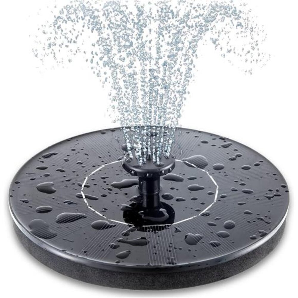 Solar Bird Bath Fountains Pump, Upgrade 1.4W Solar Fountain